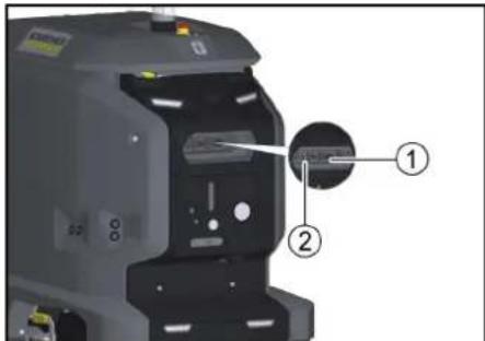 Kärcher KIRA B 50 - Opladning af batteri - 1