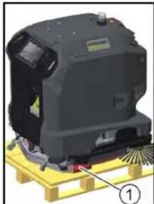 Kärcher KIRA B 50 - 荷下ろし - 1