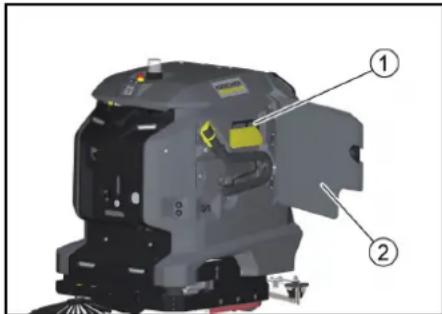 Kärcher KIRA B 50 - Carga de la batería - 1