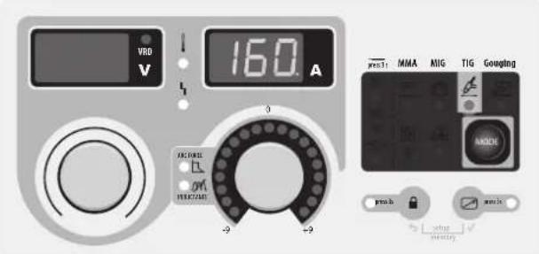 GYS Exagon 400 CCCV - Instellen Downslope : - 2