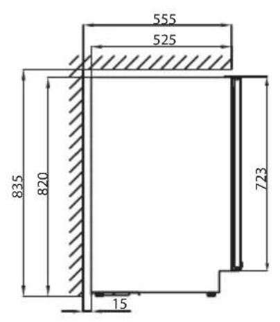 VESTFROST WFG 47 - Température ambiante - 3