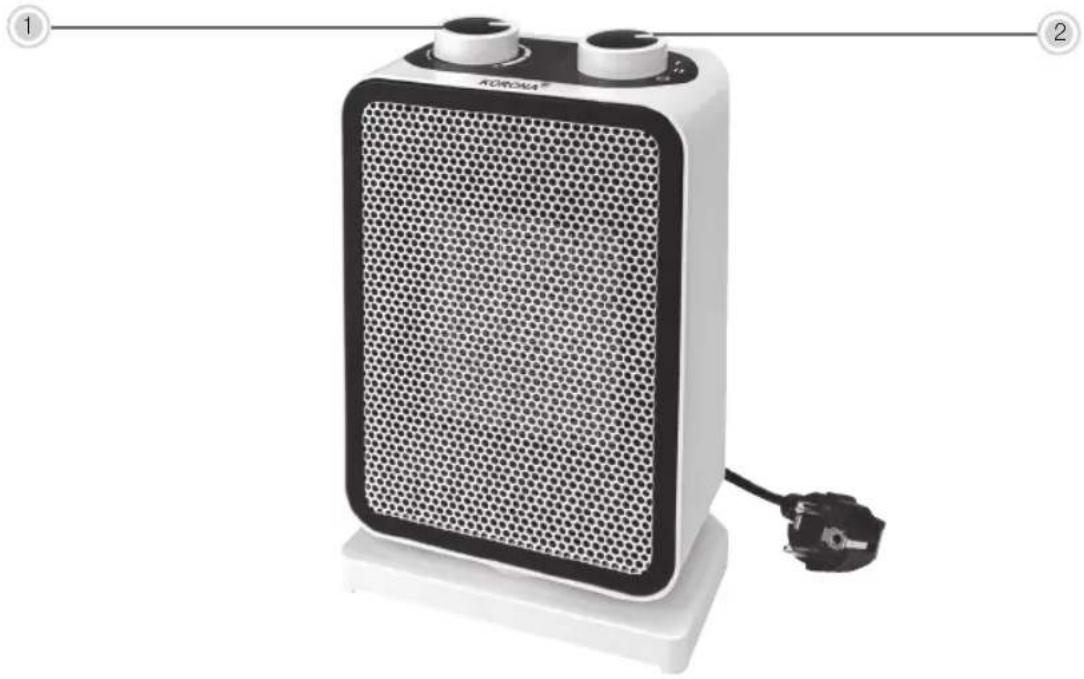 KORONA 60001 - Przełącznik termostatu - 1