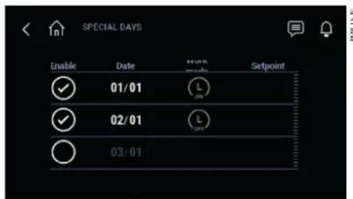 Carel gaSteam - Menu plages horaires - 5
