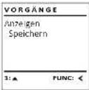 Burg Wächter DualSafe DS 415 E FP - Menü Administrator / Vorgänge / Speichern - 1