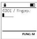 Burg Wächter DualSafe DS 415 E FP - Ouverture avec le code PIN - 1