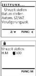 Burg Wächter DualSafe DS 415 E FP - Menü Administrator / Zeitfunktionen / Uhrzeit stellen - 1