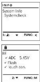 Burg Wächter DualSafe DS 415 E FP - Menü Info / Systemcheck - 1