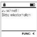 Burg Wächter DualSafe DS 415 E FP - Fehlermeldungen - 1