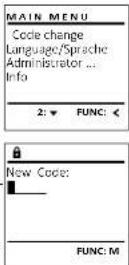 Burg Wächter DualSafe DS 415 E FP - Menu Codewijziging - 1