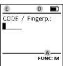 Burg Wächter Diplomat MTD 740 E FP - Display - 2