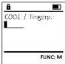 Burg Wächter Diplomat MTD 740 E FP - Opening with PIN code - 1