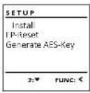 Burg Wächter Diplomat MTD 740 E FP - Menu Administrator / Setup / FP-reset - 1