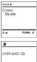 Burg Wächter Diplomat MTD 740 E FP - Menu administrateur/utilisateur/effetuer - 1