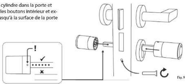 Burg Wächter ENTRY Home 5000 CYL - Ouverture de la serrure secuENTRY avec l'application burgsmart - 3