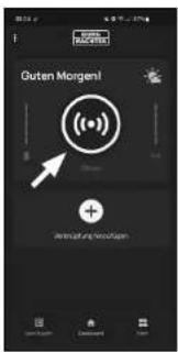 Burg Wächter ENTRY Home 5000 CYL - Ouverture de la serrure secuENTRY avec l'application burgsmart - 1