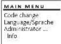 Burg Wächter Ranger 800 - Menu Info/SystememInfo - 2