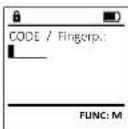 Burg Wächter Ranger 800 - Opening with PIN code - 1