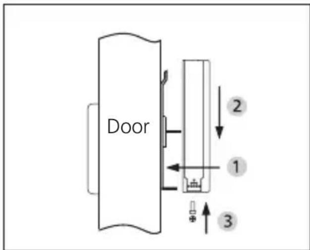 Burg Wächter Door eGuard DG8200 - Monitor assembly - 1