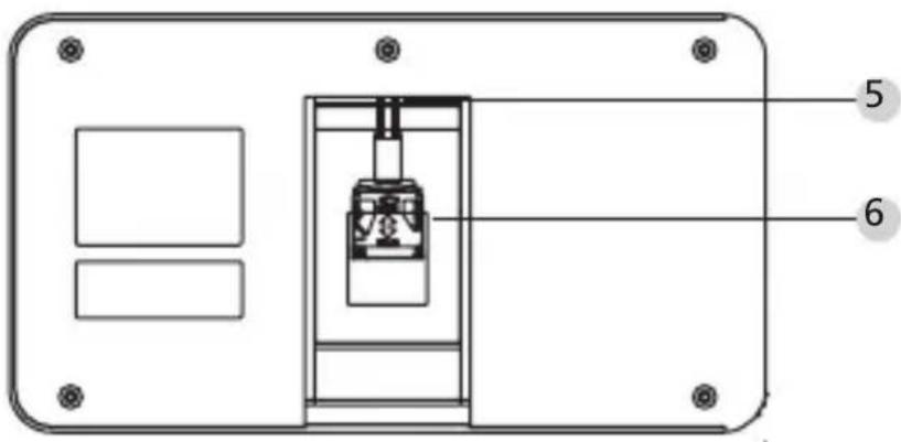 Burg Wächter Door eGuard DG8200 - Dos du boîtier de l'écran - 1