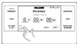 Dacor DOC30P977DS - Setting the power level - 1