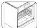 Dacor DOC30P977DS - Recolocar las parrillas - 1