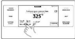 Dacor DOC30P977DS - Réglage du four pour la cuisson minutee - 1