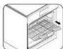 Dacor DOC30P977DS - Remise en place des grilles - 2
