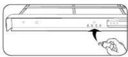 Dacor DOC30P977DS - Pour lubrifier les rails de la grille coulissante - 5