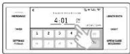 Dacor DOC30P977DS - como programar el hora para cocción temporizada diferida - 2