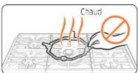 Dacor DTG36P875NS - Anneau wok - 2