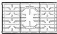 Dacor DTG36P875NS - Elementos incluidos - 1