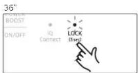 Dacor DTI30P876BB - Using the Lock - 1