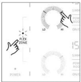 Dacor DTI30P876BB - Flex zone - 1