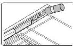Dacor DOP36P86DLS - Pour appliquer le lubrifiant au graphite - 1