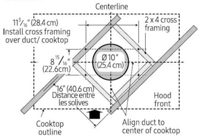 Dacor DHD54U990IS - Ceiling support structures - 2