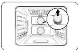 Dacor DOB30P977SS - Remoción del filtro de convección del horno - 1