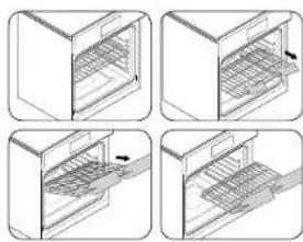 Dacor DOB30P977SS - Replacing the racks - 1