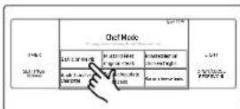 Dacor DOB30P977SS - Using the Chef Mode feature - 3