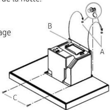 Dacor DHD36U790LS - Installation de la hotte à ventilateur unique - 1