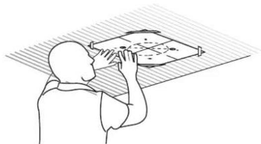 Dacor DHD36U990IM - Instalacion de la campana extractor de un solo ventilador - 1