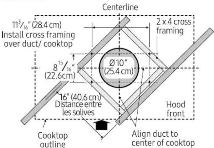 Dacor DHD36U990IM - Ceiling support structures - 2