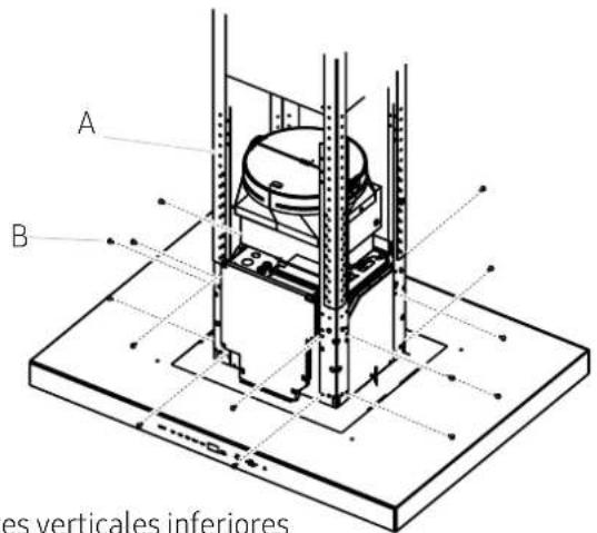 Dacor DHD36U990IM - Instalacion de la campana extractor de un solo ventilador - 11