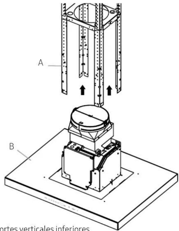 Dacor DHD36U990IM - Instalacion de la campana extractor de un solo ventilador - 9