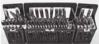 GE Profile DT755SYRFS - Jets de lavage en profondeur pour argenterie (on some models) - 7