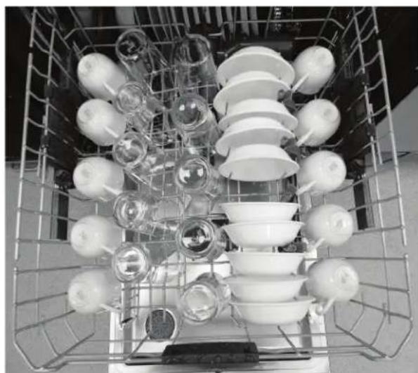 GE Profile DP755SYRFS - Place Settings - Upper Rack - 2
