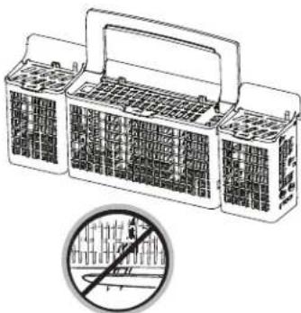 GE Profile DP755SYRFS - Chorros de Agua para la Limpieza Profunda de Utensilios de Plata (en algunos modelos) - 3