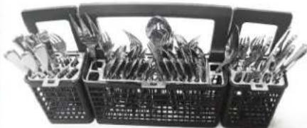 GE Profile DT715SYNFS - Deep Clean Silverware Jets (on some models) - 6
