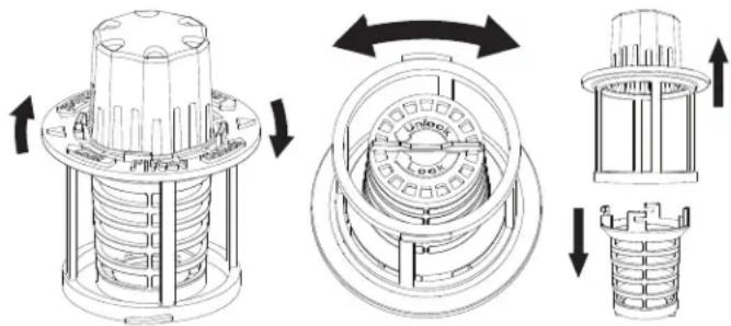 GE Profile DT715SYNFS - Ultra-Fine Filter Assembly - 1