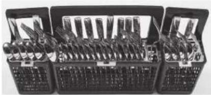 GE Profile DP715SYNFS - Panier à couverts - 2