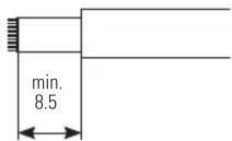 OPTEX CleanSwitch LED - Branchements électriques - 2